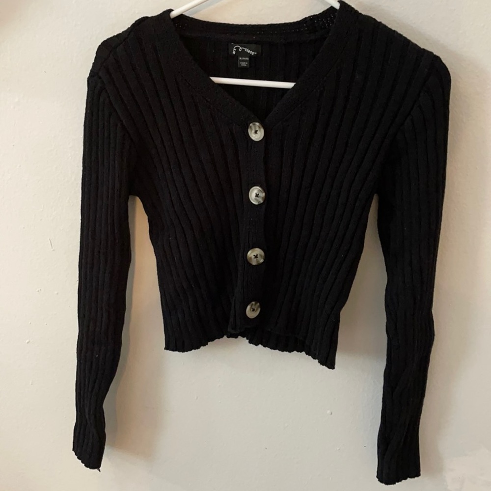Art Class Girl’s Black Sweater Shirt